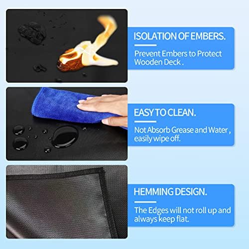 Large 65x40 inch under Grill Mats - Image 5