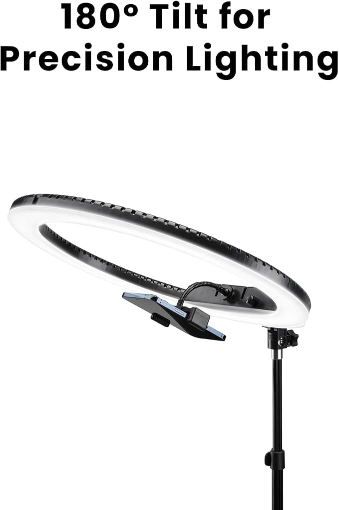 Lume Cube LED Ring Light for Videos, Live Streaming |18” Circle Light - Image 6