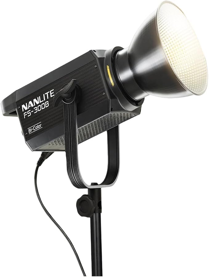 Nanlite FS-300B 350W Bi-Color LED Video Light, 2700K-6500K LED Spotlight - Image 3