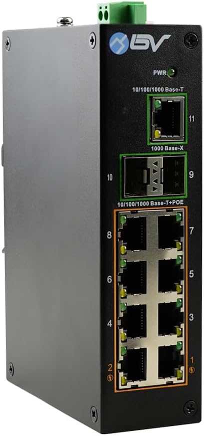 BV-Tech 11-Port Unmanaged Desktop Switch by BV-Tech