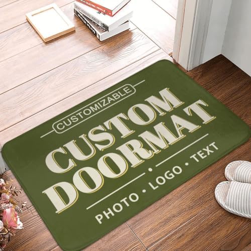 Custom Doormat Personalized Floor Mat by Custom