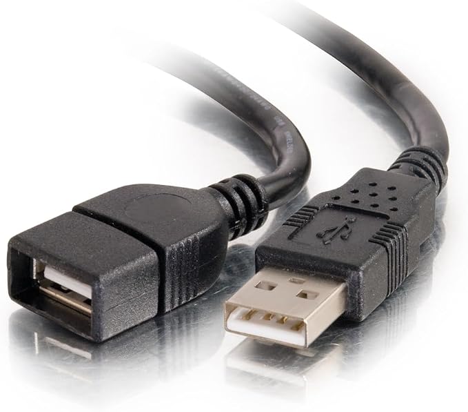C2G 52107 USB A to A Long USB Extension Cable, 6.56 Feet by CablesToGo