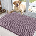 OLANLY Dog Door Mat for Muddy Paws 36x24, Extra Absorbent Chenille Mud Mat by OLANLY