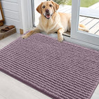 OLANLY Dog Door Mat for Muddy Paws 36x24, Extra Absorbent Chenille Mud Mat by OLANLY