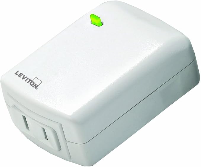 Leviton VRPD3-1LW Vizia RF + Series 300 Watt Scene Capable Plug-In Lamp Dimming by Leviton