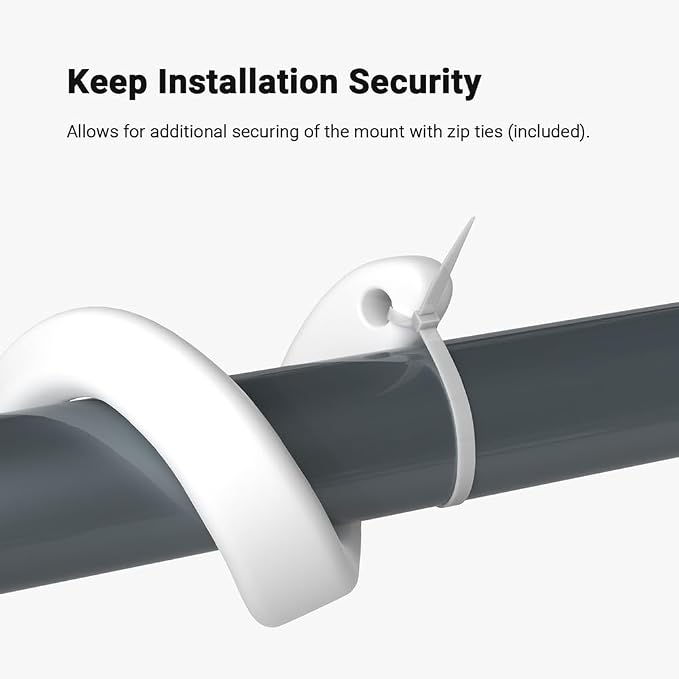 Holicfun Flexible Twist Mount for Indoor and Outdoor Security Cameras, - Image 4
