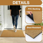 OLANLY Front Door Mat 71x47, Low Profile Doormat - Image 4