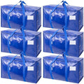 TICONN 6 Pack Extra Large Moving Bags Heavy Duty by TICONN