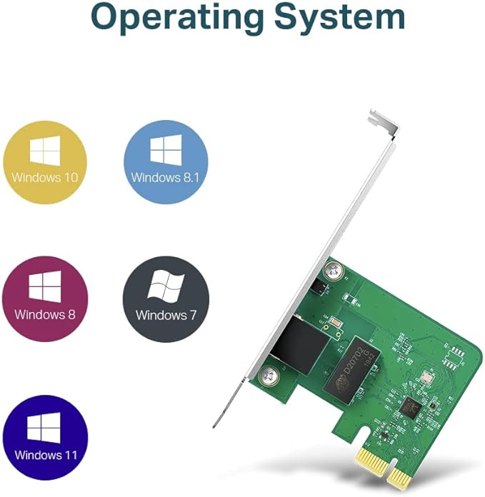 TP-Link 10/100/1000Mbps Gigabit Ethernet PCI Express Network Card, PCIE Network - Image 3