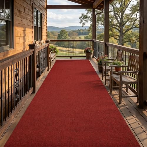 jxgzyy Red Runner Rug 2'11" x 9'10" by jxgzyy