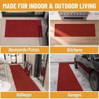 Ottomanso 7x43 Large Waterproof Floor Mat, Non-Slip Indoor Outdoor Door Mat - Image 5