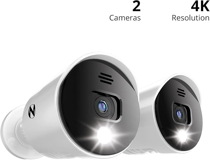 Night Owl Wired 4K UHD Indoor/Outdoor Add On Spotlight Cameras - Image 7