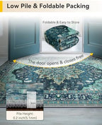 RELEANY Washable Area Rug - Image 4