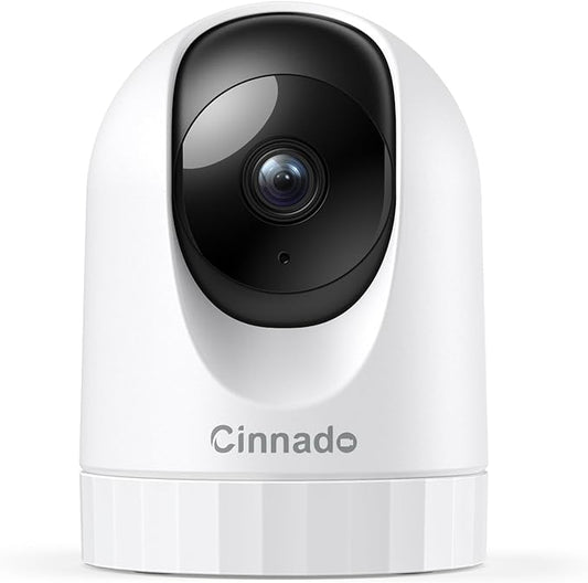 Cinnado Security Camera Indoor-2K 360° WiFi Cameras by Cinnado