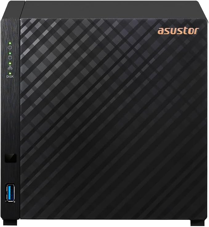 Asustor Drivestor 4 Gen 2 AS1204T, 4 Bay NAS, Quad-Core 1.7GHz CPU, 2.5GbE Port - Image 2