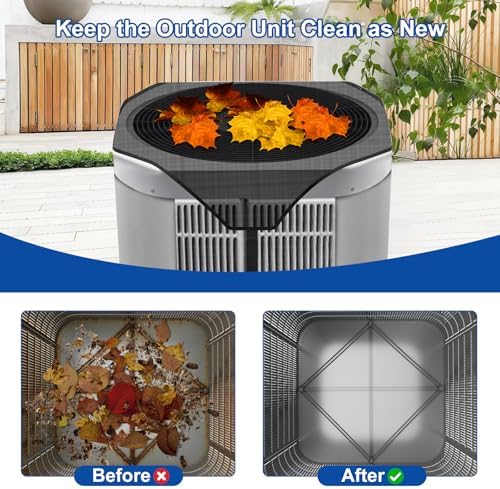 Central Air Conditioner Covers for Outside Units 32'' x 32'', AC Mesh Covers - Image 5