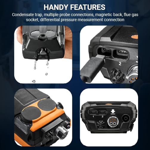 testo 300 Combustion Analyzer HVAC Kit - Image 4