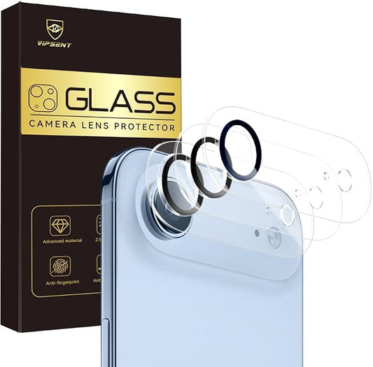 Camera Lens Protector for iPhone 17 Air 6.6", 9H Tempered Glass，Ultra HD by Vipsent
