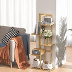 Laiensia Bamboo 5 Tier 6 Potted Plant Stand Rack Multiple Flower Pot Holder - Image 3