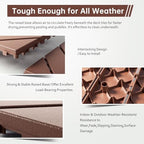 EchoDeck Interlocking Deck Tiles, 54 Pack Deck Tiles Interlocking Outdoor All - Image 4