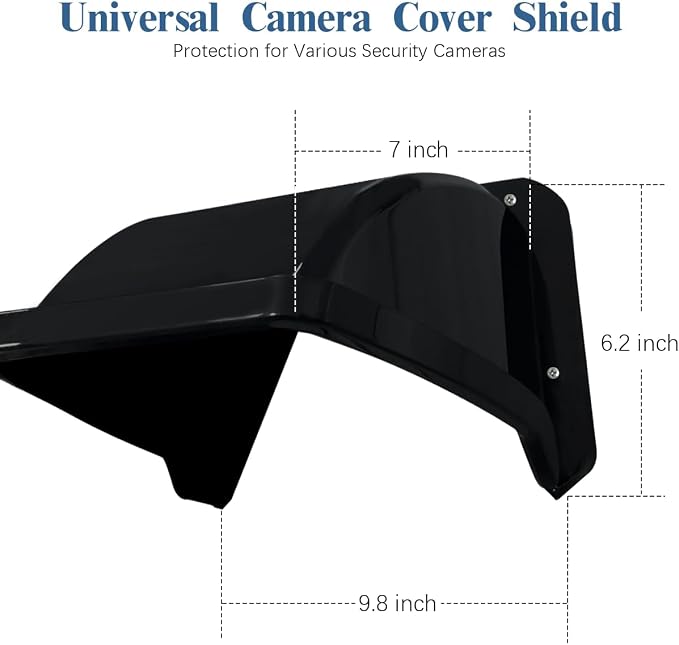WEILAILIFE Universal Security Camera Covers Shield Sun Rain, Waterproof - Image 7