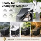 Patio Chair Covers Waterproof, Heavy Duty, 2 Pack - Image 2