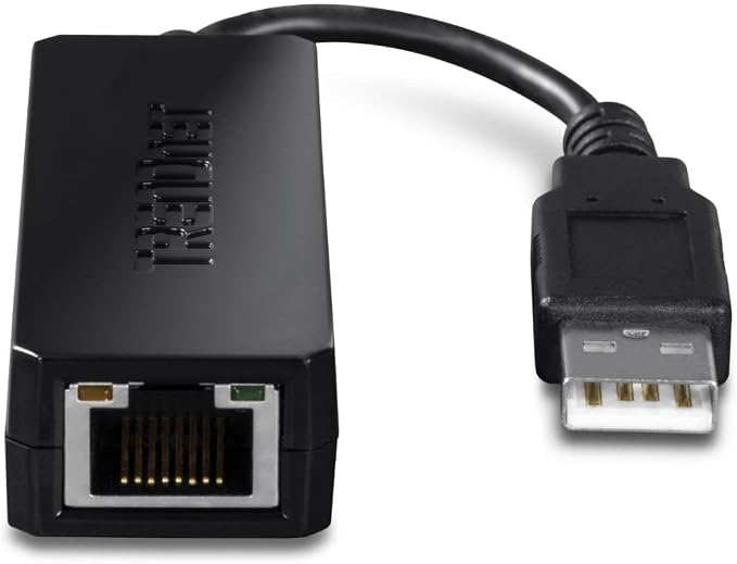 TRENDnet USB 2.0 to Fast Ethernet Adapter, Supports Windows and Mac OS by TRENDnet