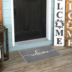 AAZZKANG Welcome Mats for Front Door Non Slip Door Mat Low-Profile Ultra - Image 6