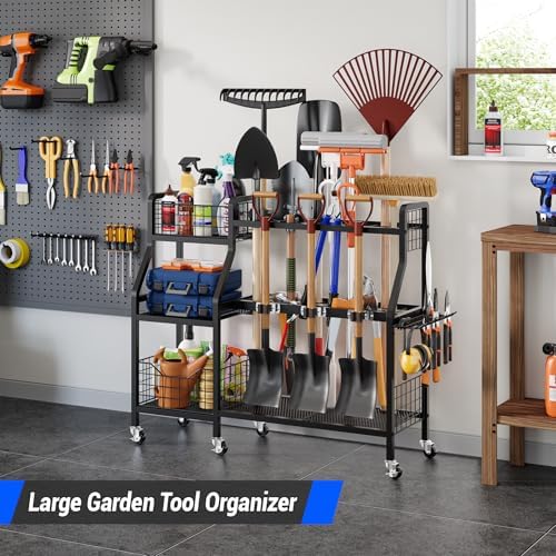 keomaisyto Heavy-Duty Garden Tool Organizer - Image 3