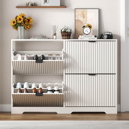 Shoe Cabinet Storage for Entryway - Image 3