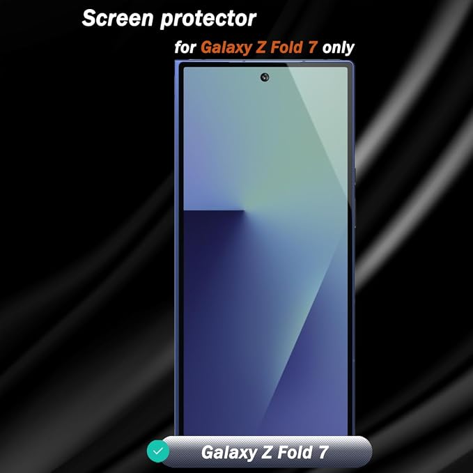 3+2 Pack Tempered Glass for Samsung Galaxy Z Fold 7 Outer Screen Protector - Image 2