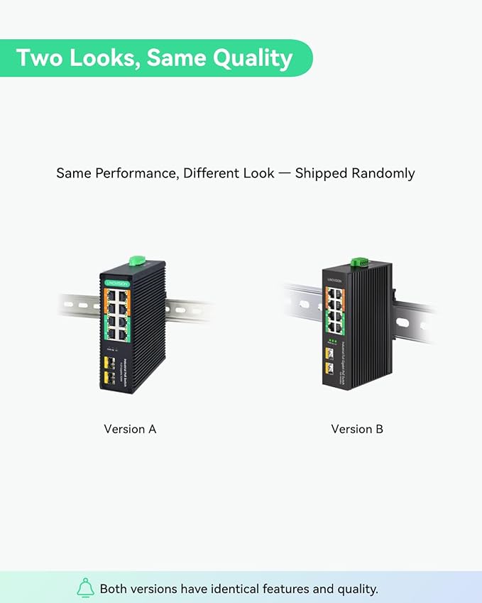 LINOVISION Industrial 8-Port Full Gigabit PoE Switch - Image 6