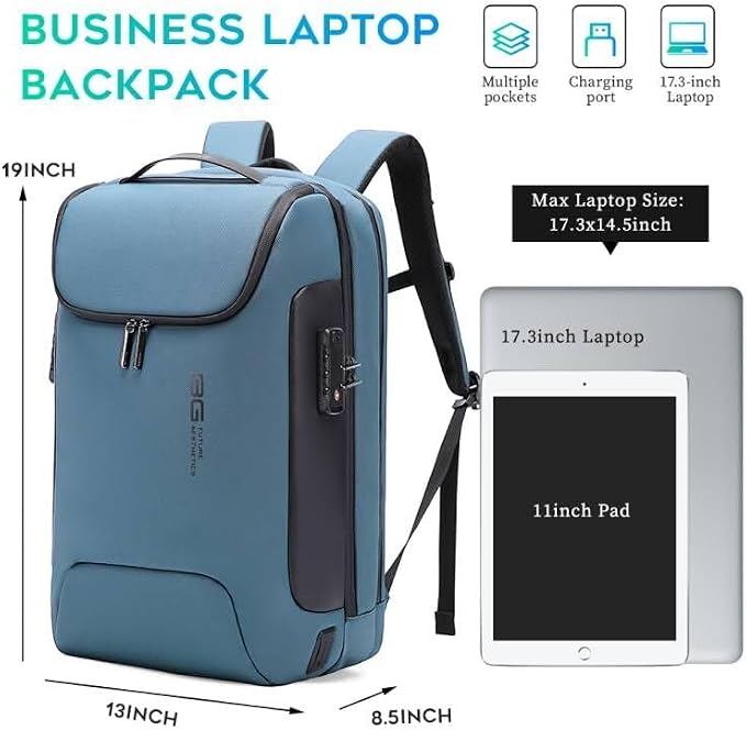 BANGE Anti-Theft Travel Backpack, Waterproof Fashion Work Backpacks, High Tech - Image 4