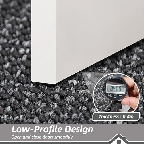 BEQHAUSE Dirt Trapper Door Mat 20"x48", Non-Slip Washable Doormat - Image 4