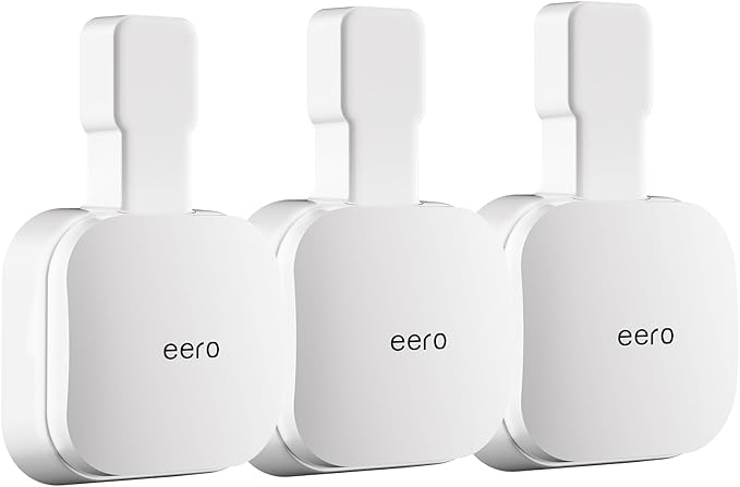 Outlet Wall Mount Holder for eero Pro 6e/Pro 6 Mesh Wi-Fi System, Built-in by SENLEG
