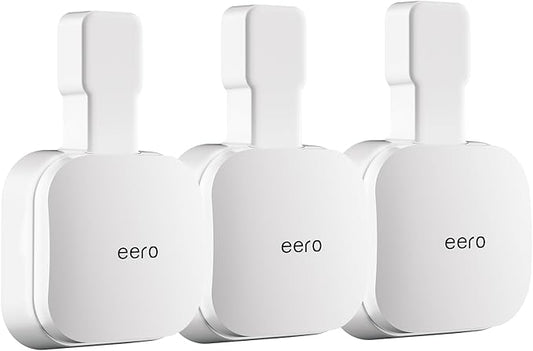 Outlet Wall Mount Holder for eero Pro 6e/Pro 6 Mesh Wi-Fi System, Built-in by SENLEG