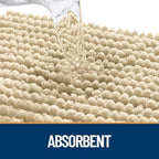 OLANLY Dog Door Mat for Muddy Paws 44x24, Extra Absorbent Chenille Mud Mat - Image 4