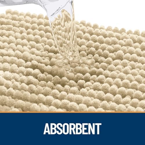 OLANLY Dog Door Mat for Muddy Paws 44x24, Extra Absorbent Chenille Mud Mat - Image 4