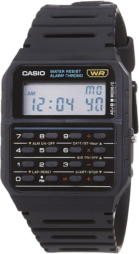 Casio CA53W Vintage Series | Data Bank | 1/100 SEC Stopwatch | Water Resistant by Casio