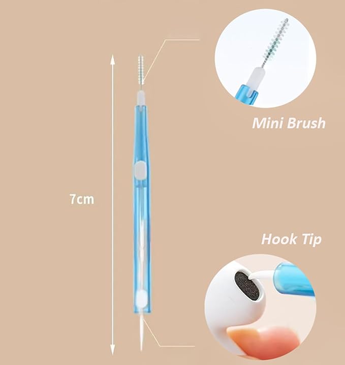 5pcs Cell Phone Cleaning Kit Dual Side Multifunction Tools Anti-Clogging Nylon - Image 6