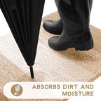 Kitinjoy Indoor Outdoor Door Mat, 59x20 Non-Slip Dirt Trapper Doormats - Image 2