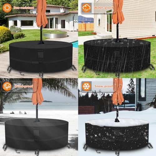 Kovshuiwe Round Patio Table Cover - Image 7