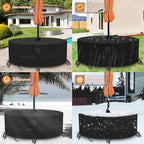 Kovshuiwe Round Patio Table Cover - Image 7
