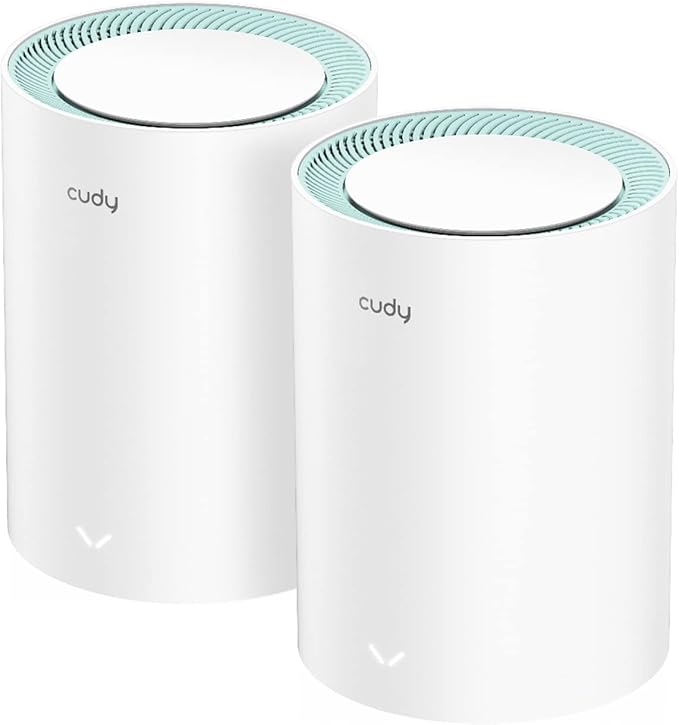 Cudy M1300 2-Pack AC1200 Gigabit Whole Mesh WiFi System, Dual Band, WiFi by Cudy