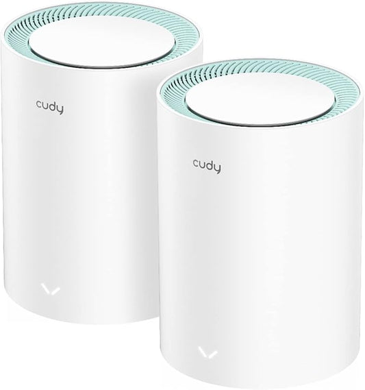 Cudy M1300 2-Pack AC1200 Gigabit Whole Mesh WiFi System, Dual Band, WiFi by Cudy