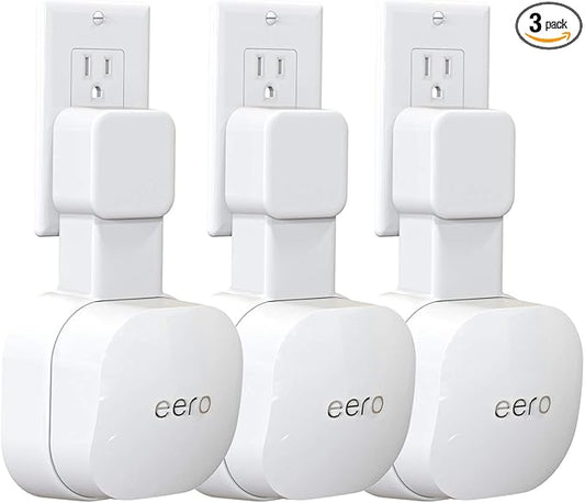Tizomi Outlet Wall Mount Only for eero 6 & 6+ mesh Wi-Fi System, No Messy Wires by Unknown