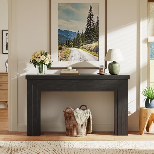Huuger 54 Inch Entryway Table, Rectangular Console Table - Image 5