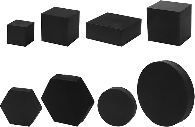 Ragyzity 8PCS Product Photography Photo Props, Geometric Cube Photo Props Set by Ragyzity