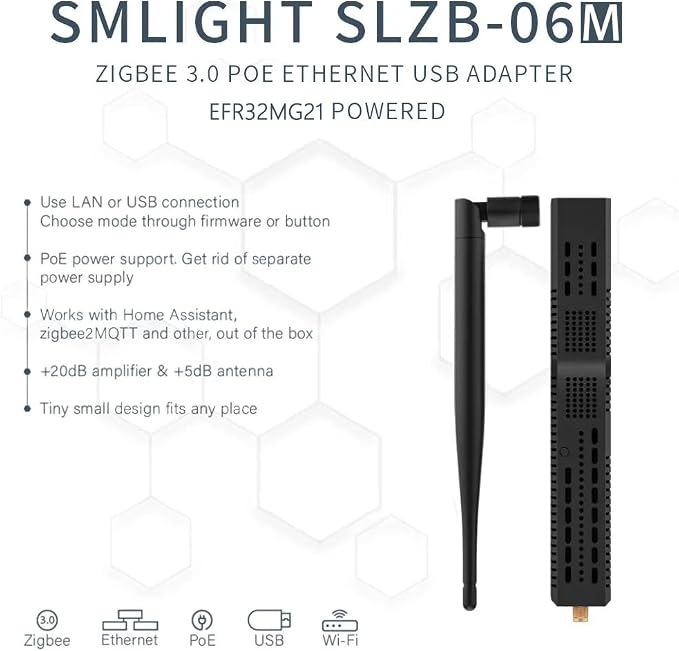 SMLIGHT SLZB-06M – A Zigbee 3.0 to Ethernet, and WiFi Adapter - Image 2