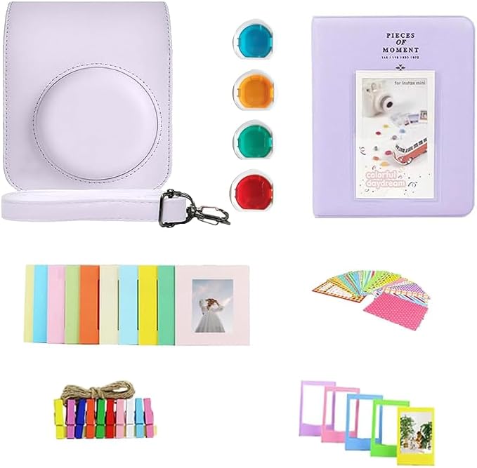FUJIFILM INSTAX Mini 12 Instant Film Camera | Lilac Purple Bundled - Image 7